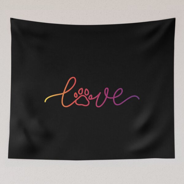 Item preview, Dog Paw Love Rescue Dog Mom designed and sold by 2blackcherries.