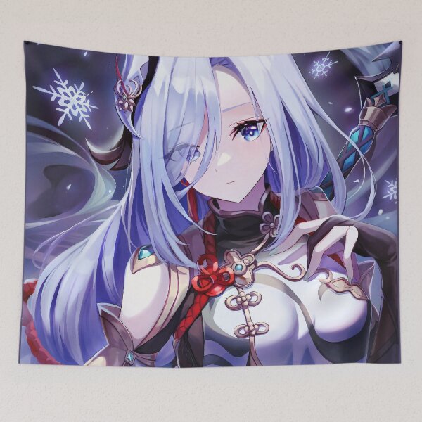 Item preview, kawaii Shen He Genshin Impact Cryo Character designed and sold by genshinwaifus.