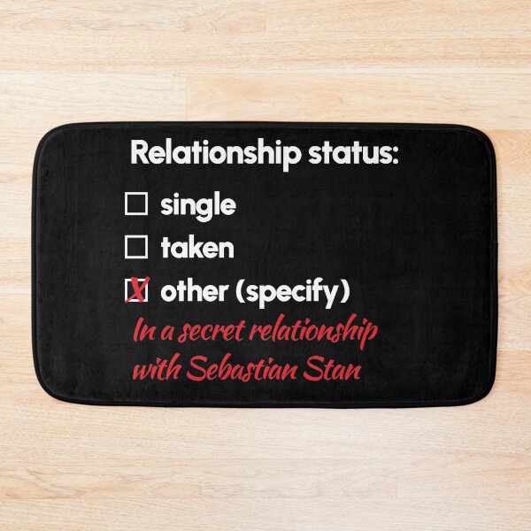 Item preview, Sebastian Stan - Relationship 2 designed and sold by 2Girls1Shirt.