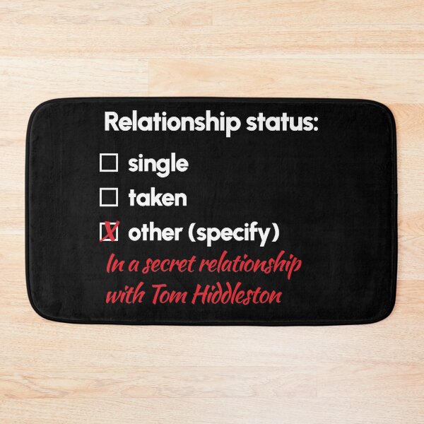Item preview, Tom Hiddleston - Relationship 2 designed and sold by 2Girls1Shirt.