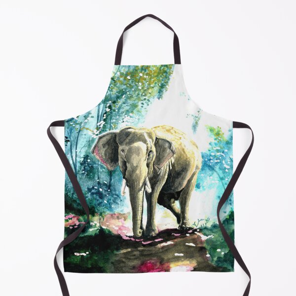 Item preview, Elephant in the forest with sunlight on his back designed and sold by CharisCreations.