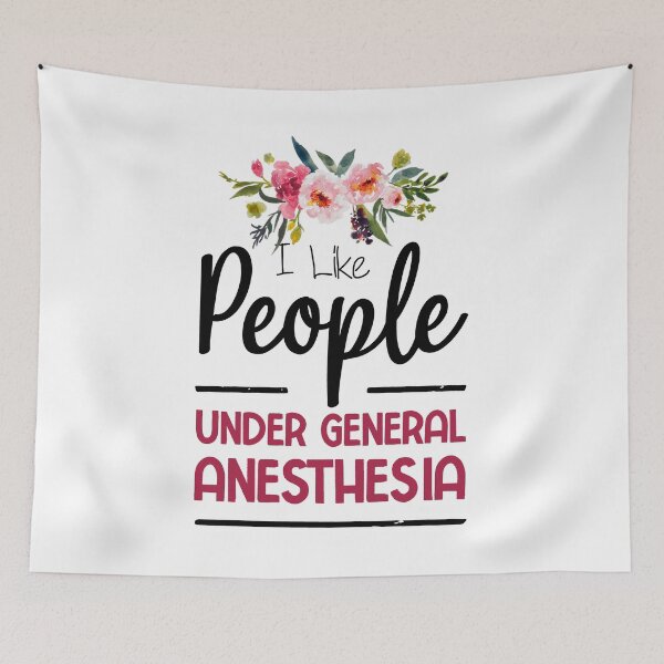Item preview, I Like People Under General Anesthesia Funny Anesthesiology Saying Gift designed and sold by BestComicss.