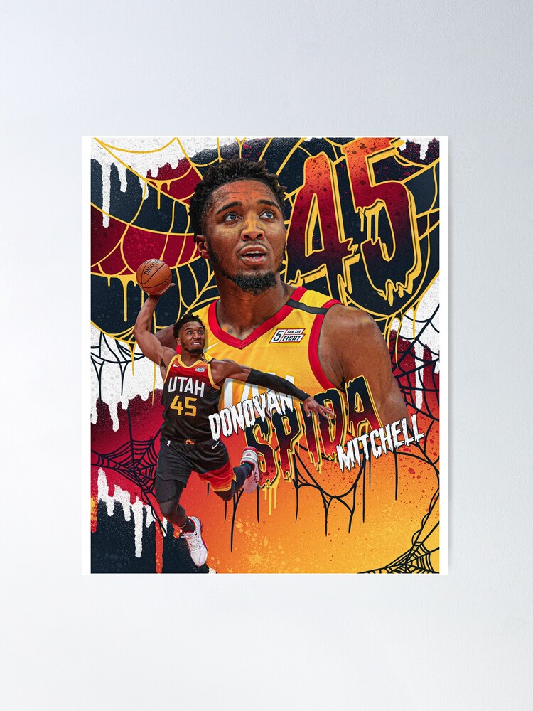 Wallpaper Donovan Mitchell Poster for Sale by HaythamIrsyad