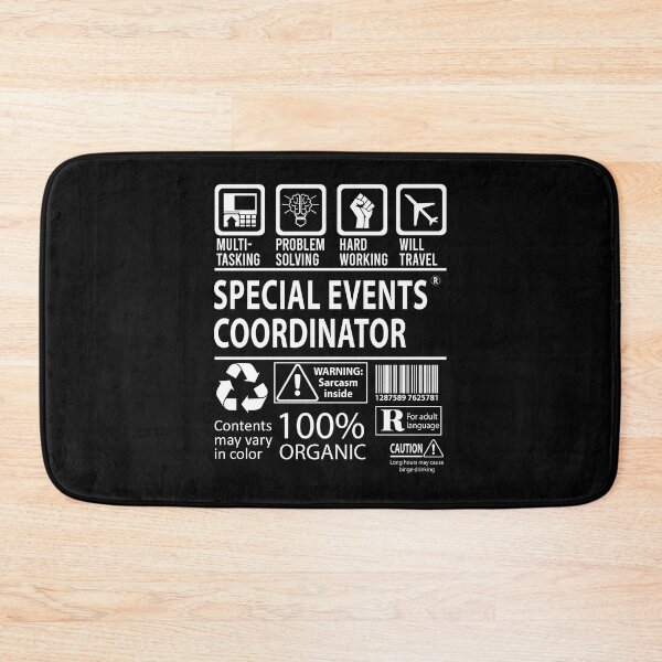 Item preview, Special Events Coordinator T Shirt - MultiTasking Certified Job Gift Item Tee designed and sold by sabinacsnm.
