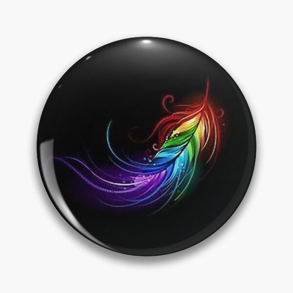 Item preview, rainbow feather designed and sold by kakawaldi.