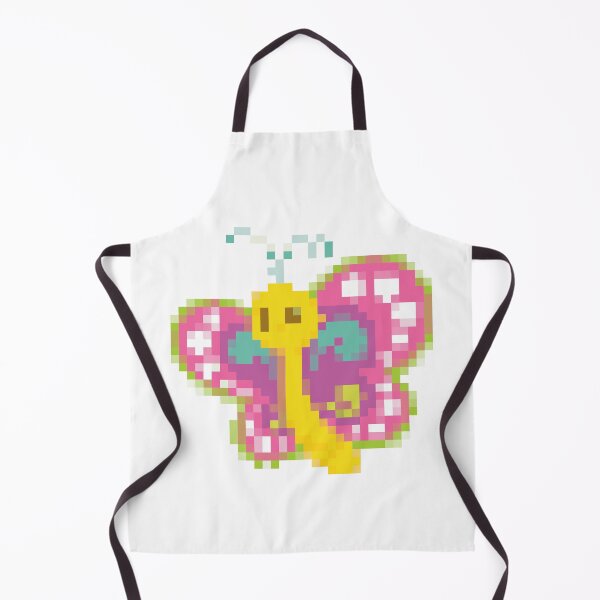 Item preview, Cute pixel art flying butterfly designed and sold by PrintsyGal.