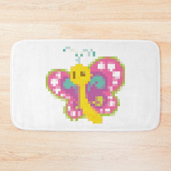 Item preview, Cute pixel art flying butterfly designed and sold by PrintsyGal.