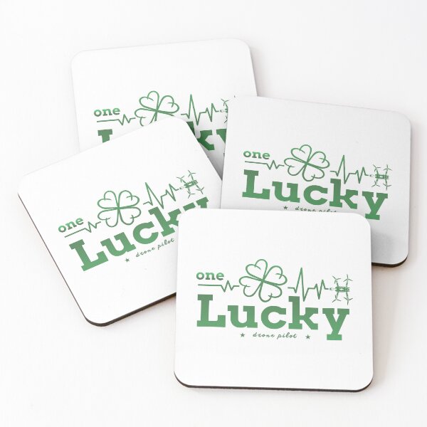 Item preview, One Lucky Drone Pilot - Cool St. Patrick's Day Gift For FPV Quadcopter Fans designed and sold by funpix-shop.