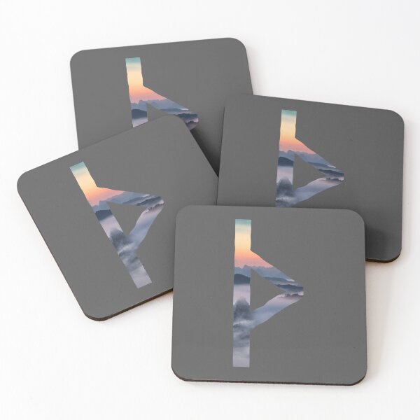 Item preview, Sunset Thurisaz Rune  designed and sold by Thurisaz Designs.