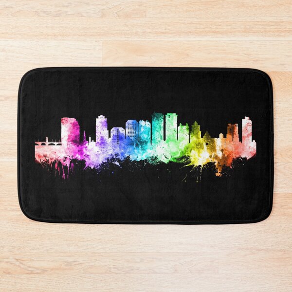 Item preview, West Palm Beach Florida Skyline designed and sold by ArtPrints.