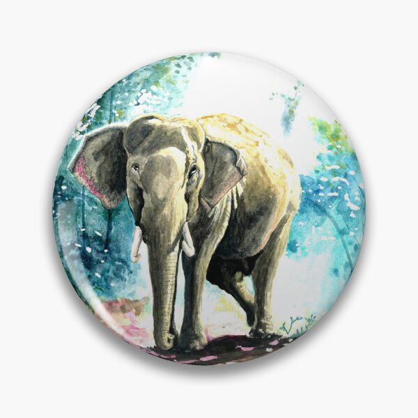 Item preview, Elephant in the forest with sunlight on his back designed and sold by CharisCreations.