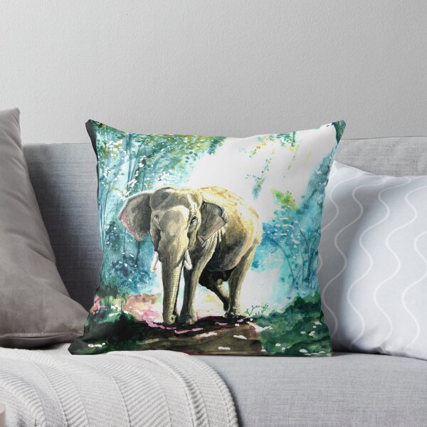 Item preview, Elephant in the forest with sunlight on his back designed and sold by CharisCreations.