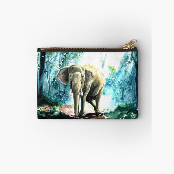 Item preview, Elephant in the forest with sunlight on his back designed and sold by CharisCreations.