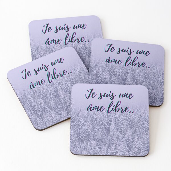 Item preview, I am a free soul - popular french quotes theme gifts  designed and sold by RebelliousRosee.