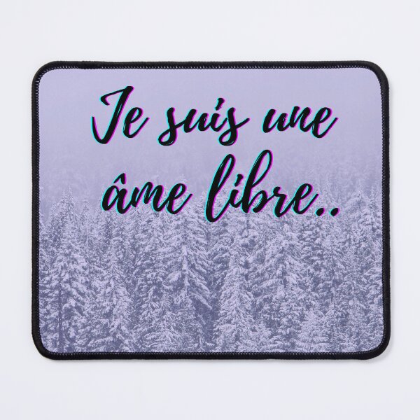 Item preview, I am a free soul - popular french quotes theme gifts designed and sold by RebelliousRosee.