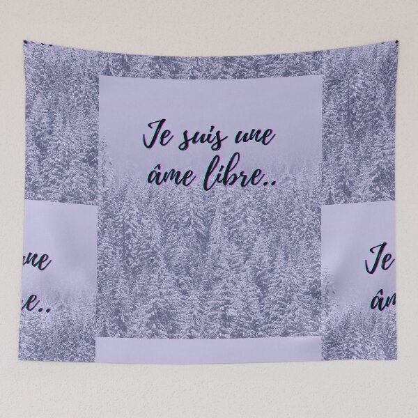 Item preview, I am a free soul - popular french quotes theme gifts  designed and sold by RebelliousRosee.