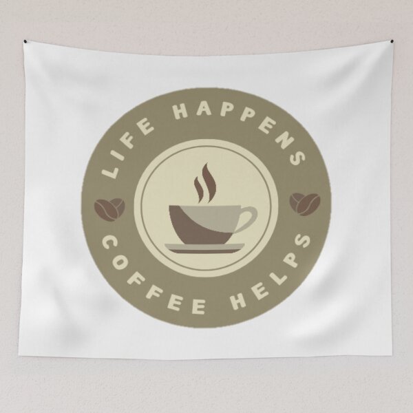 Item preview, Life Happens Coffee Helps designed and sold by Simi2020.