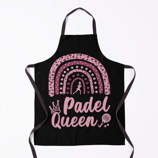Item preview, Jugadoras de pádel femeninas Padel Queen Leopard Rainbow designed and sold by grinta2021.