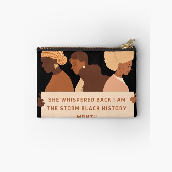 Item preview, She Whispered Back I Am The Storm Black History Month designed and sold by peachlovey.