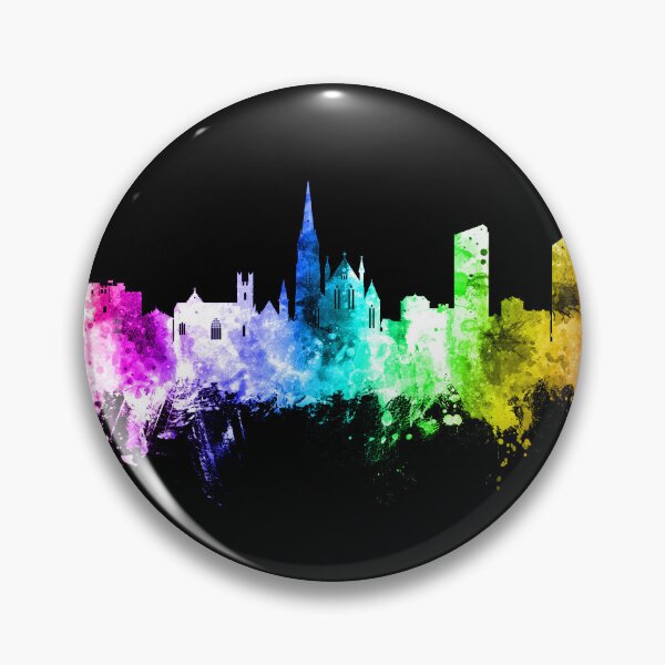 Item preview, Limerick Ireland Skyline designed and sold by ArtPrints.