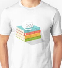 The Cat Loves Books Unisex T-Shirt