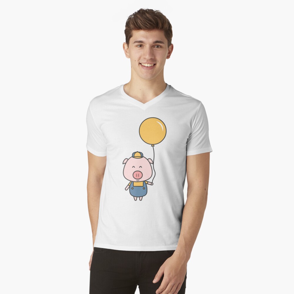 Item preview, V-Neck T-Shirt designed and sold by cartoonbeing.
