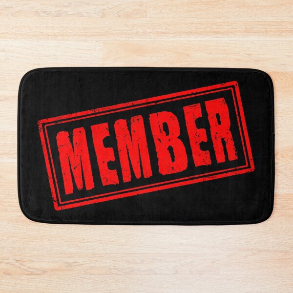 Item preview, Member (Vintage Retro Stamp) designed and sold by SassyClassyMe.
