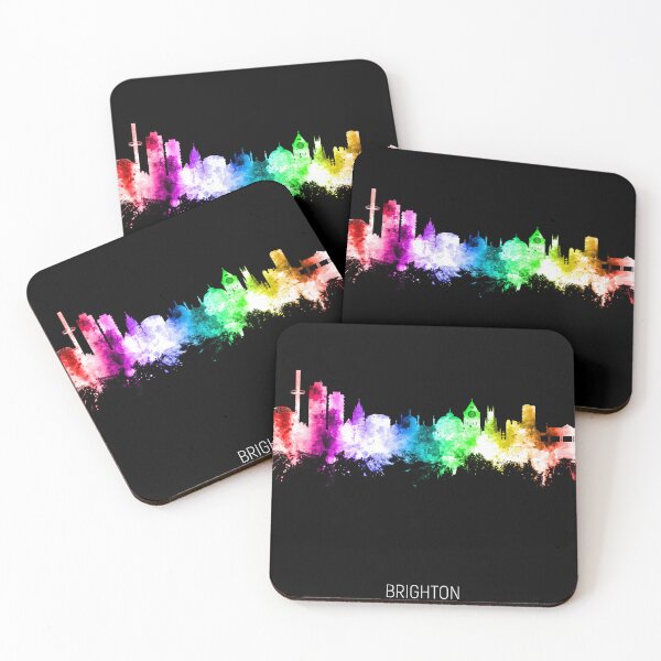 Item preview, Brighton England Skyline designed and sold by ArtPrints.