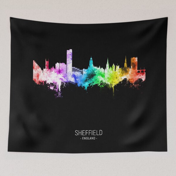 Item preview, Sheffield England Skyline designed and sold by ArtPrints.