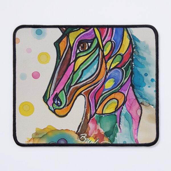 Item preview, Horse Luis - Colorful Horses designed and sold by MidaArt.
