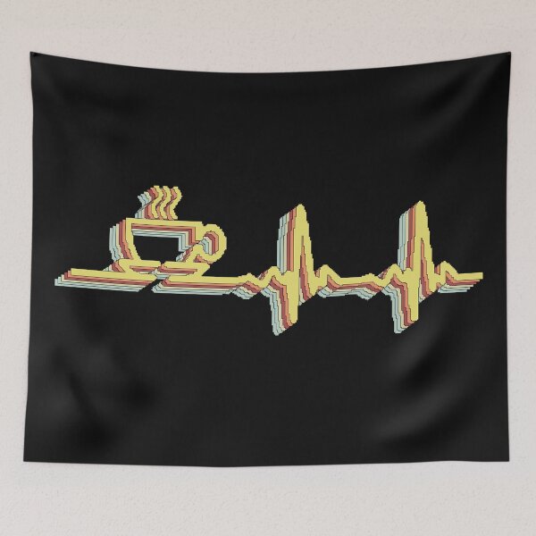 Item preview, Morning Coffee Heartbeat Glitch designed and sold by Segegehdang.