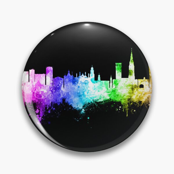 Item preview, Leicester England Skyline designed and sold by ArtPrints.