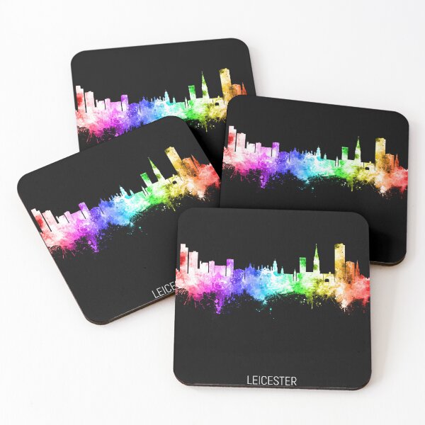 Item preview, Leicester England Skyline designed and sold by ArtPrints.