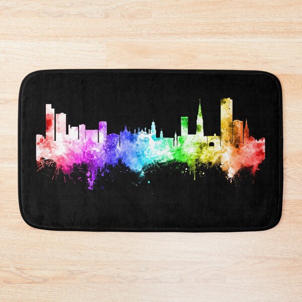 Item preview, Leicester England Skyline designed and sold by ArtPrints.