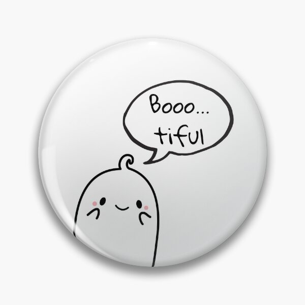 Item preview, "Booo... tiful", sweet ghost designed and sold by PlanBesser.