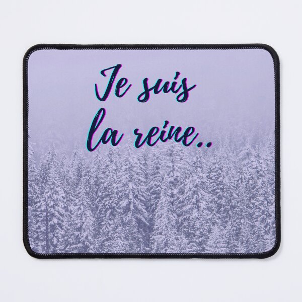 Item preview, I am the queen - popular french quotes theme gifts designed and sold by RebelliousRosee.