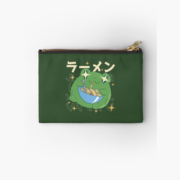 Item preview, Japanese frog eats ramen noodles designed and sold by DerSenat.