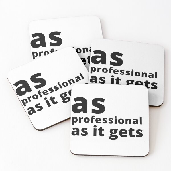 Item preview, As Professional as it gets bro, this it it sticker poster and tshirt  designed and sold by crazymessygirl.