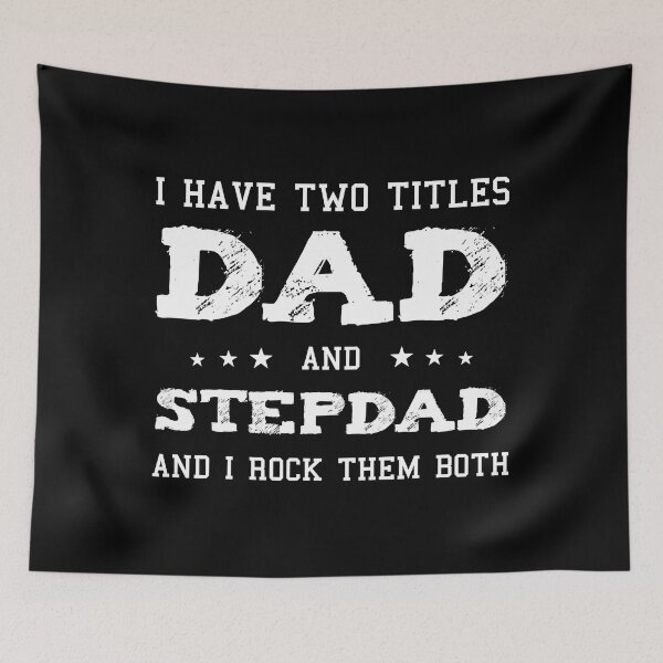 Item preview, Best Dad and Stepdad Shirt Cute Fathers Day Gift from Wife designed and sold by WiliamAlstair.