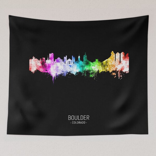 Item preview, Boulder Colorado Skyline designed and sold by ArtPrints.
