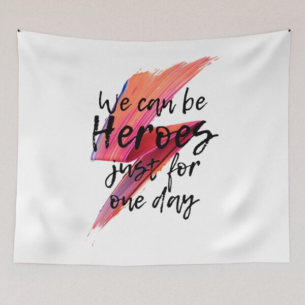 Item preview, Bowie T-ShirtWe can be heroes T-Shirt designed and sold by WiliamAlstair.