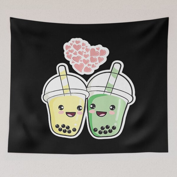 Item preview, Cute Kawaii Boba Bubble Tea T-shirt designed and sold by WiliamAlstair.
