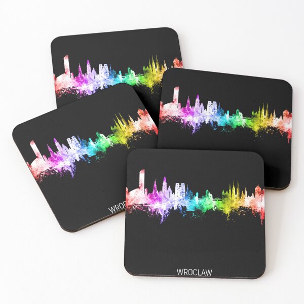 Item preview, Wroclaw Poland Skyline designed and sold by ArtPrints.