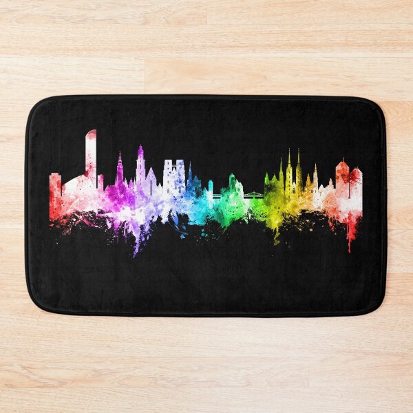 Item preview, Wroclaw Poland Skyline designed and sold by ArtPrints.