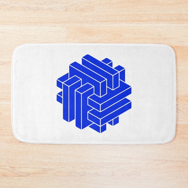 Item preview, Eempohsibol Shape 1: Only Dark Blue designed and sold by Randomazer.