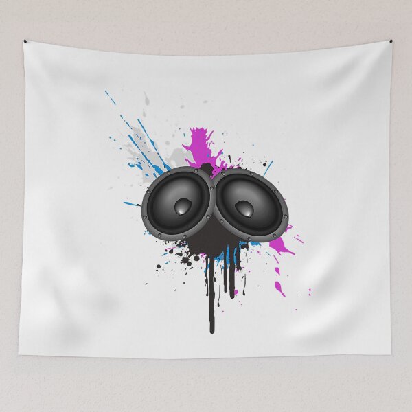 Item preview, Grungy Art Music Speaker T-Shirt designed and sold by WiliamAlstair.