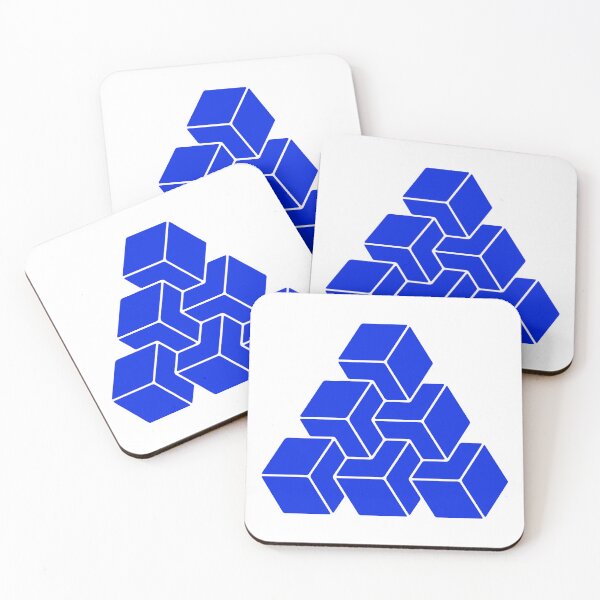 Item preview, Eempohsibol Shape 3: Only Dark Blue designed and sold by Randomazer.