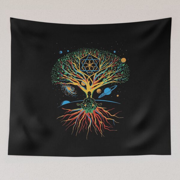 Item preview, tree meditation universe designed and sold by DerSenat.