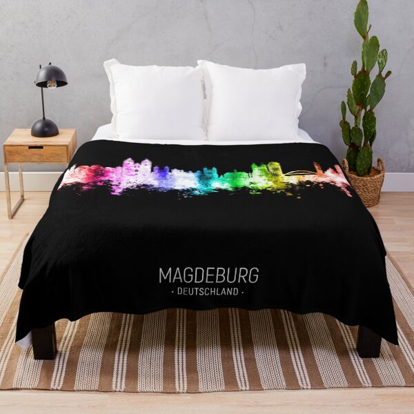 Item preview, Magdeburg Germany Skyline designed and sold by ArtPrints.