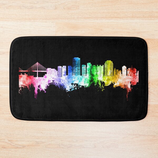 Item preview, Long Beach California Skyline designed and sold by ArtPrints.